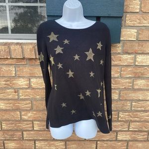 Old Navy Sparkle Star Sweater sz L